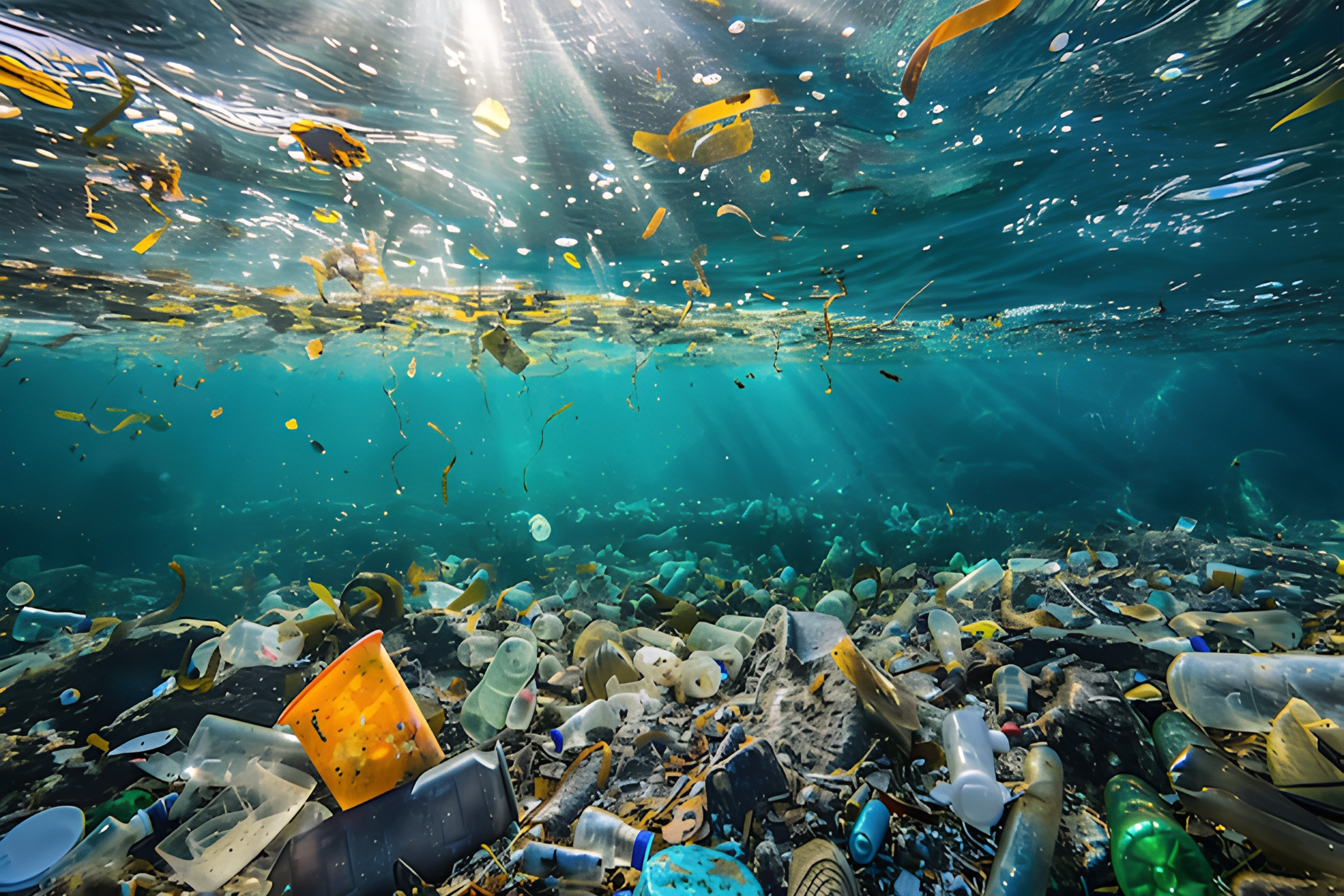 التلوث البلاستيكي